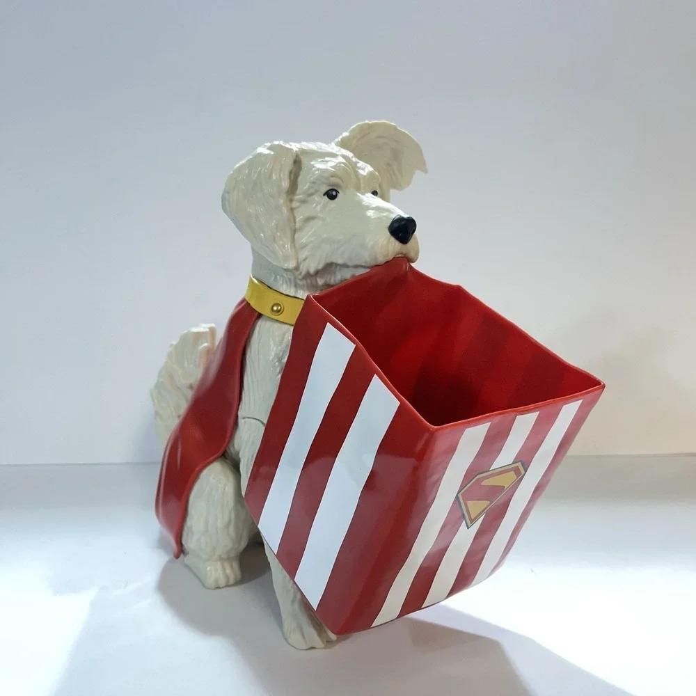 Superman Movie Cinemark Krypto Dog Popcorn Bucket New Unused 2025